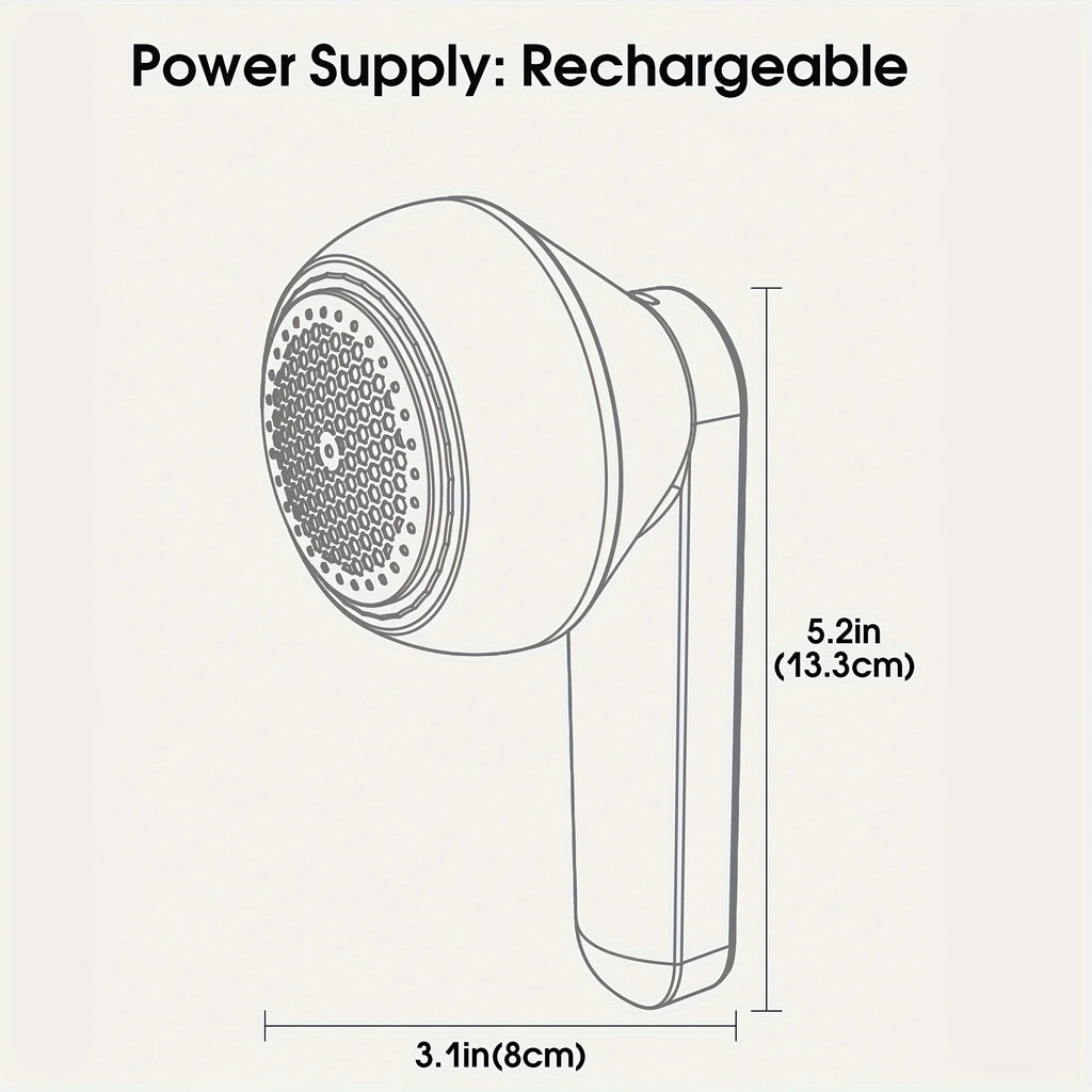 Powerful Fabric Shaver Pro Special Holiday Color - Remove Lint, Pills And Fuzz Instantly