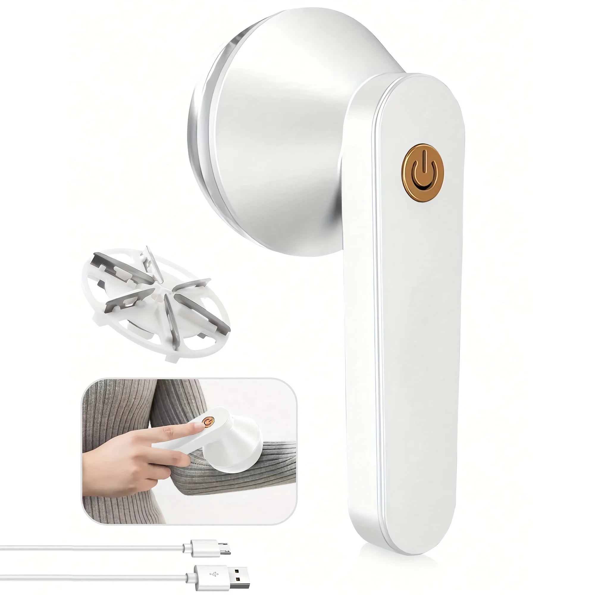 Powerful Fabric Shaver Pro Special Holiday Color - Remove Lint, Pills And Fuzz Instantly