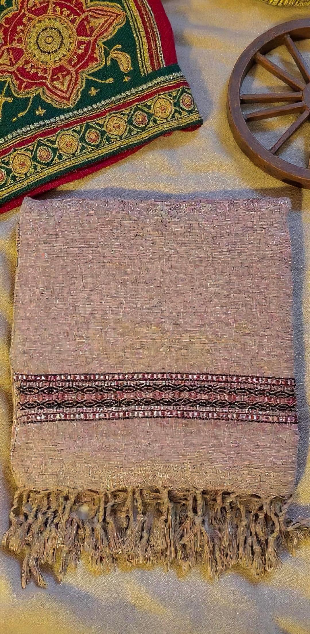 Handcrafted Woven Shawl From Lahore, Pakistan