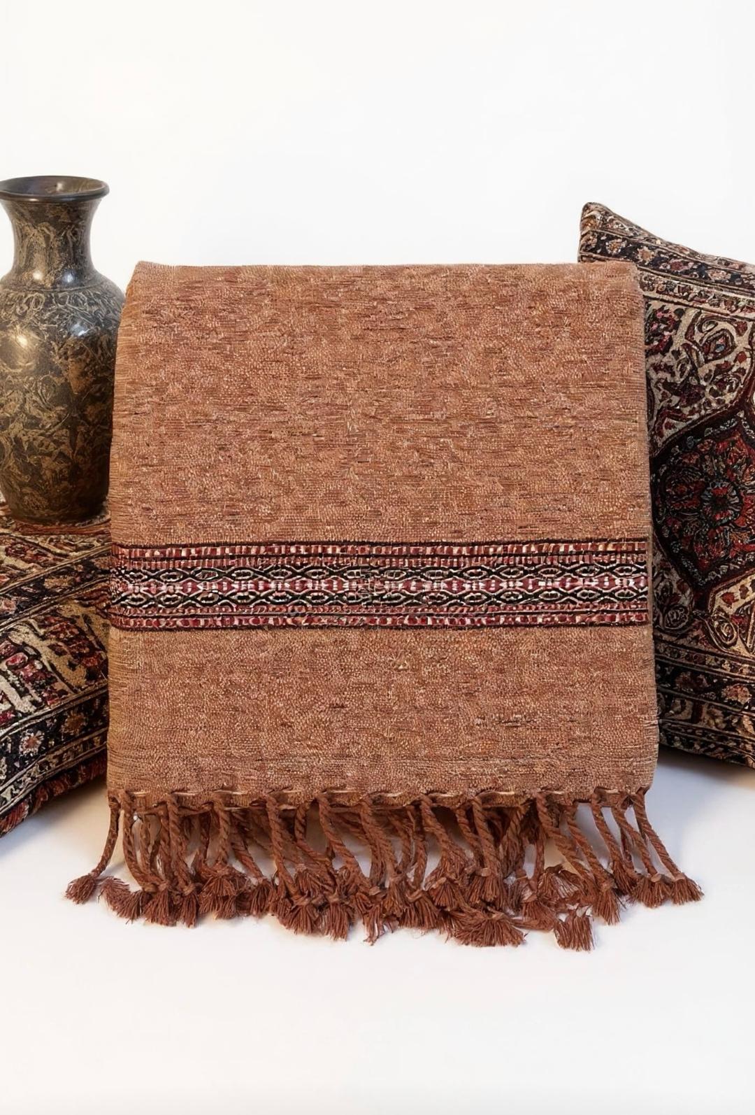 Handcrafted Woven Shawl From Lahore, Pakistan