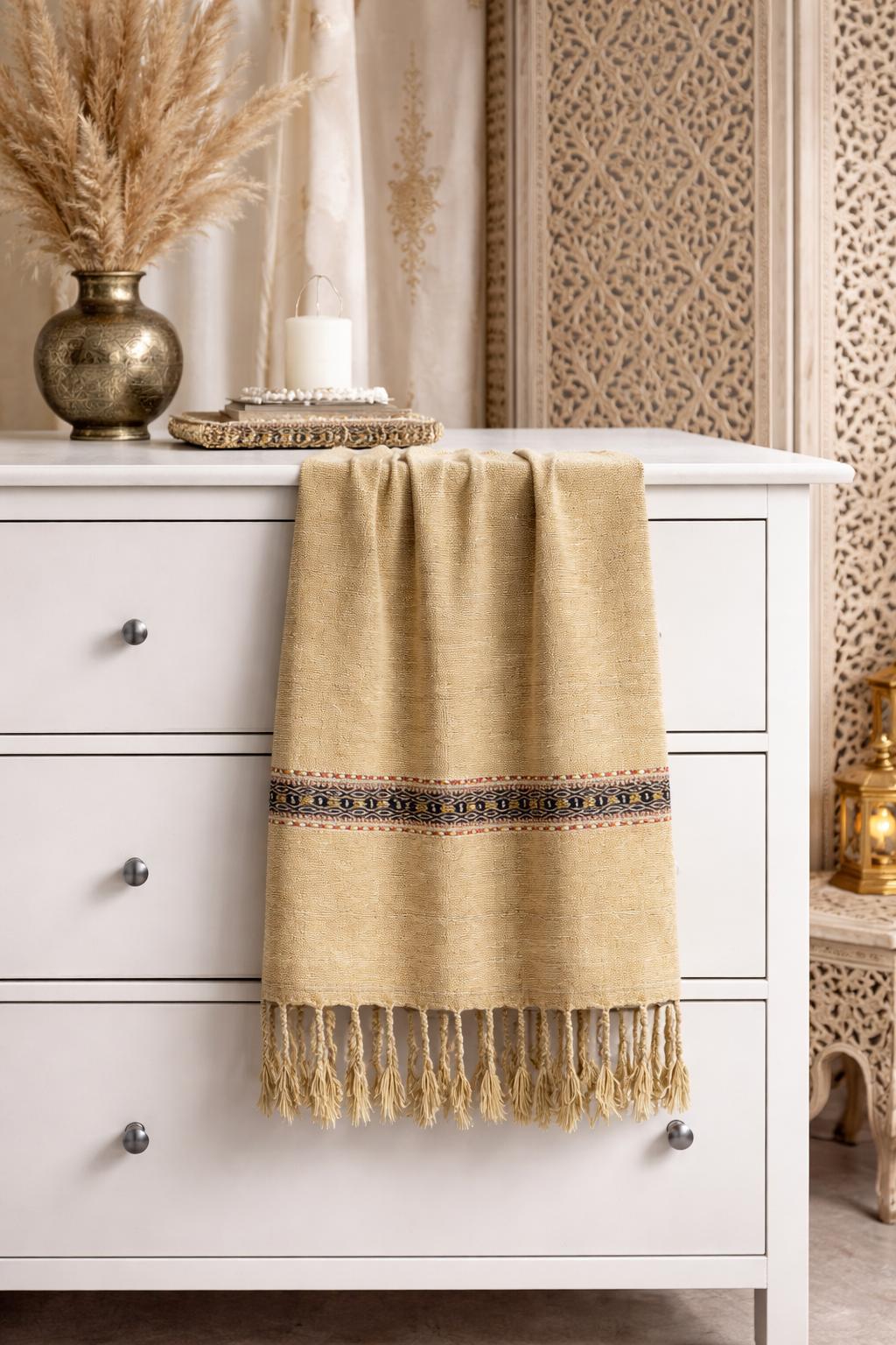 Handcrafted Woven Shawl From Lahore, Pakistan